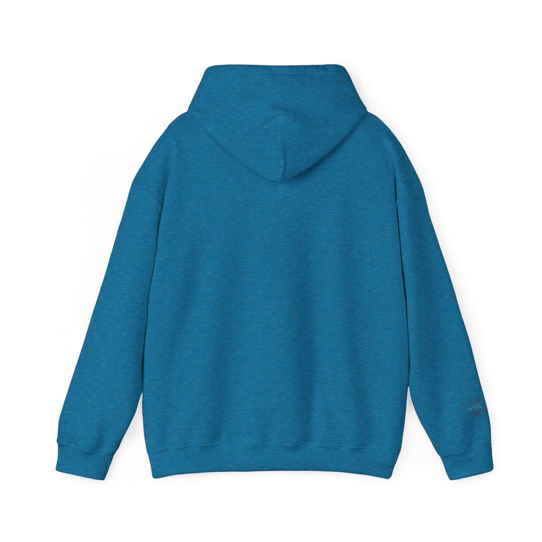 Ascend with Respect – Harpy Eagle | Empowered & Bold Series | Unisex Heavy Blend™ Hooded Sweatshirt | Eco-Friendly Apparel
