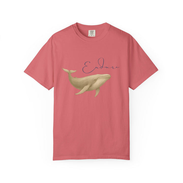 Endure – Blue Whale | Connected & Compassionate | Sketch Series by Pure Perspective App | Eco Friendly Graphic Tee