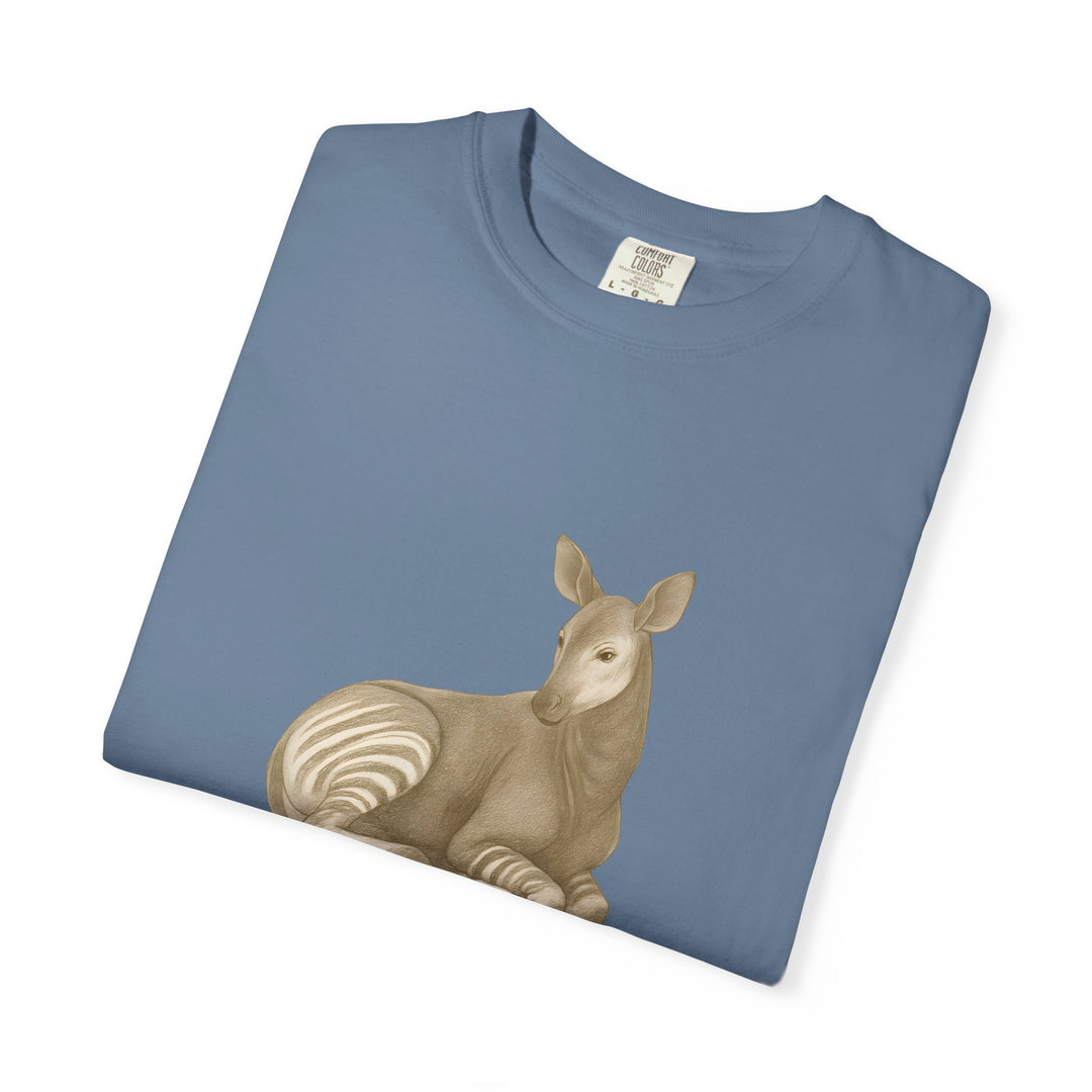Returning to Center – Okapi | Calm & Centered | Sketch Series by Pure Perspective | Eco Friendly Graphic Tee