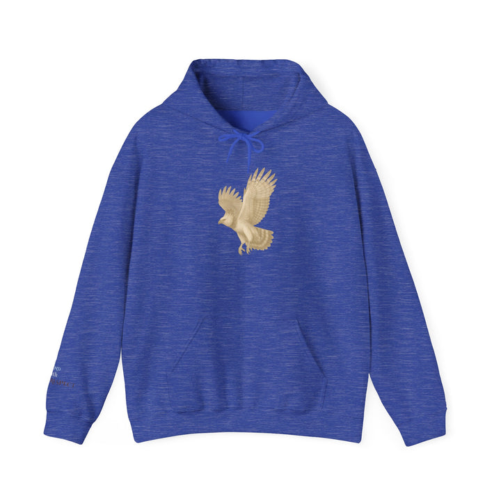 Ascend with Respect – Harpy Eagle | Empowered & Bold Series | Unisex Heavy Blend™ Hooded Sweatshirt | Eco-Friendly Apparel