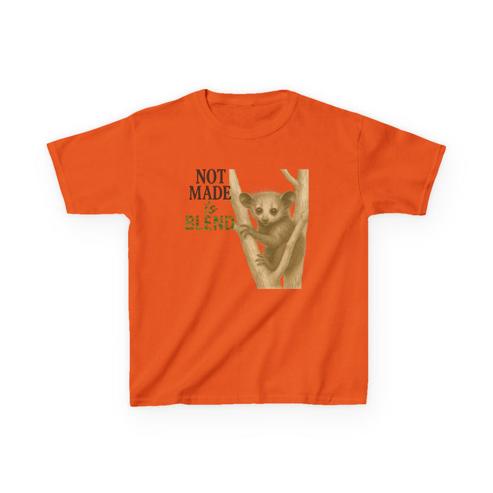 Kids Aye Aye Tee | "Not Made to Blend" | Sketch Design | Eco-Conscious | Reflective & Wise
