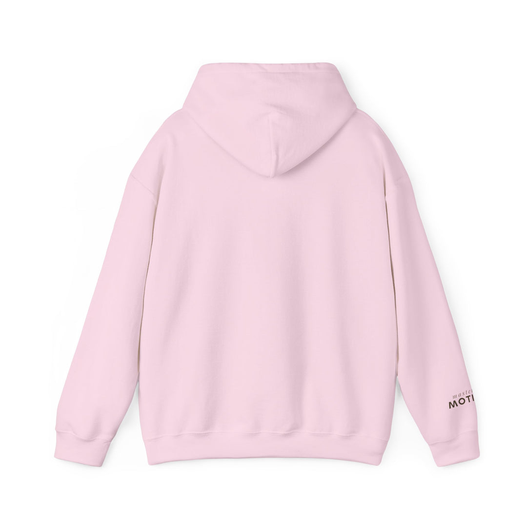 Mastery in Motion – Snow Leopard Edition | Patient & Peaceful Series | Unisex Heavy Blend™ Hooded Sweatshirt | Eco-Friendly Apparel