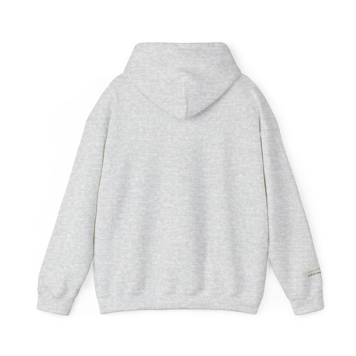 Vulnerability Takes Courage – Glass Frog Butterfly Edition | Hopeful & Healing Series | Unisex Heavy Blend™ Hooded Sweatshirt | Eco-Friendly Apparel