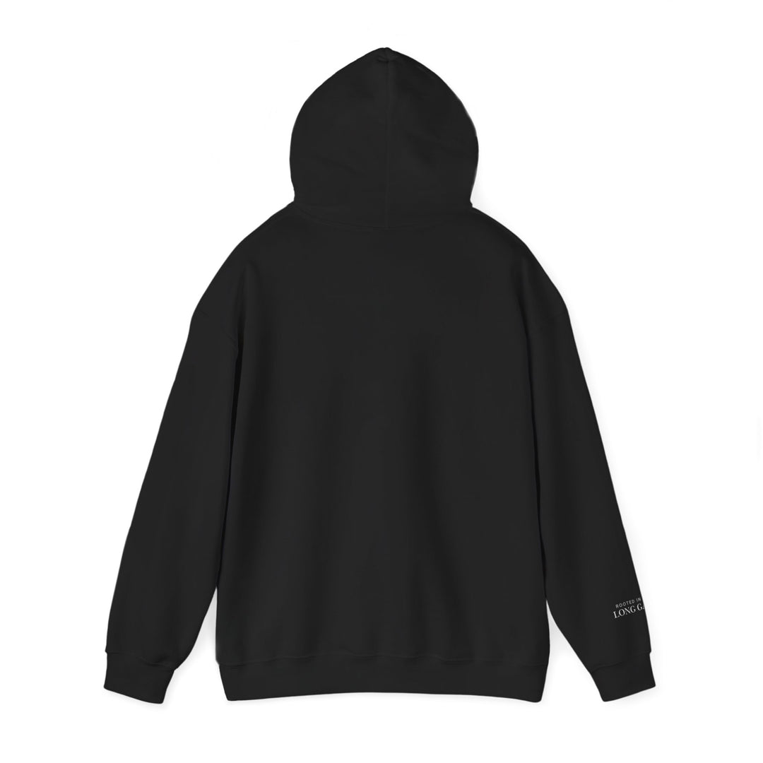 Rooted In the Long Game – Giant Tortoise Edition | Grounded & Gentle Series | Unisex Heavy Blend™ Hooded Sweatshirt | Eco-Friendly Apparel