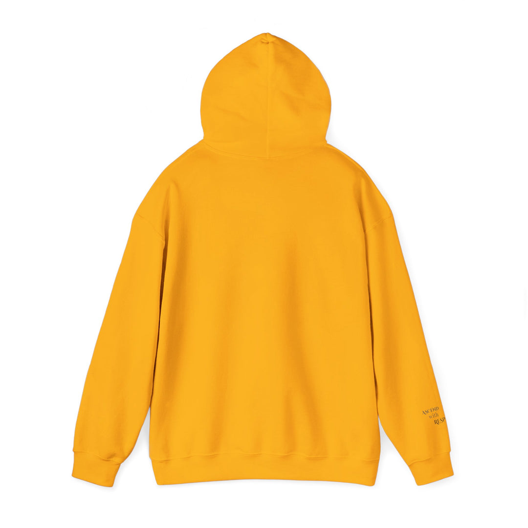 Ascend with Respect – Harpy Eagle | Empowered & Bold Series | Unisex Heavy Blend™ Hooded Sweatshirt | Eco-Friendly Apparel