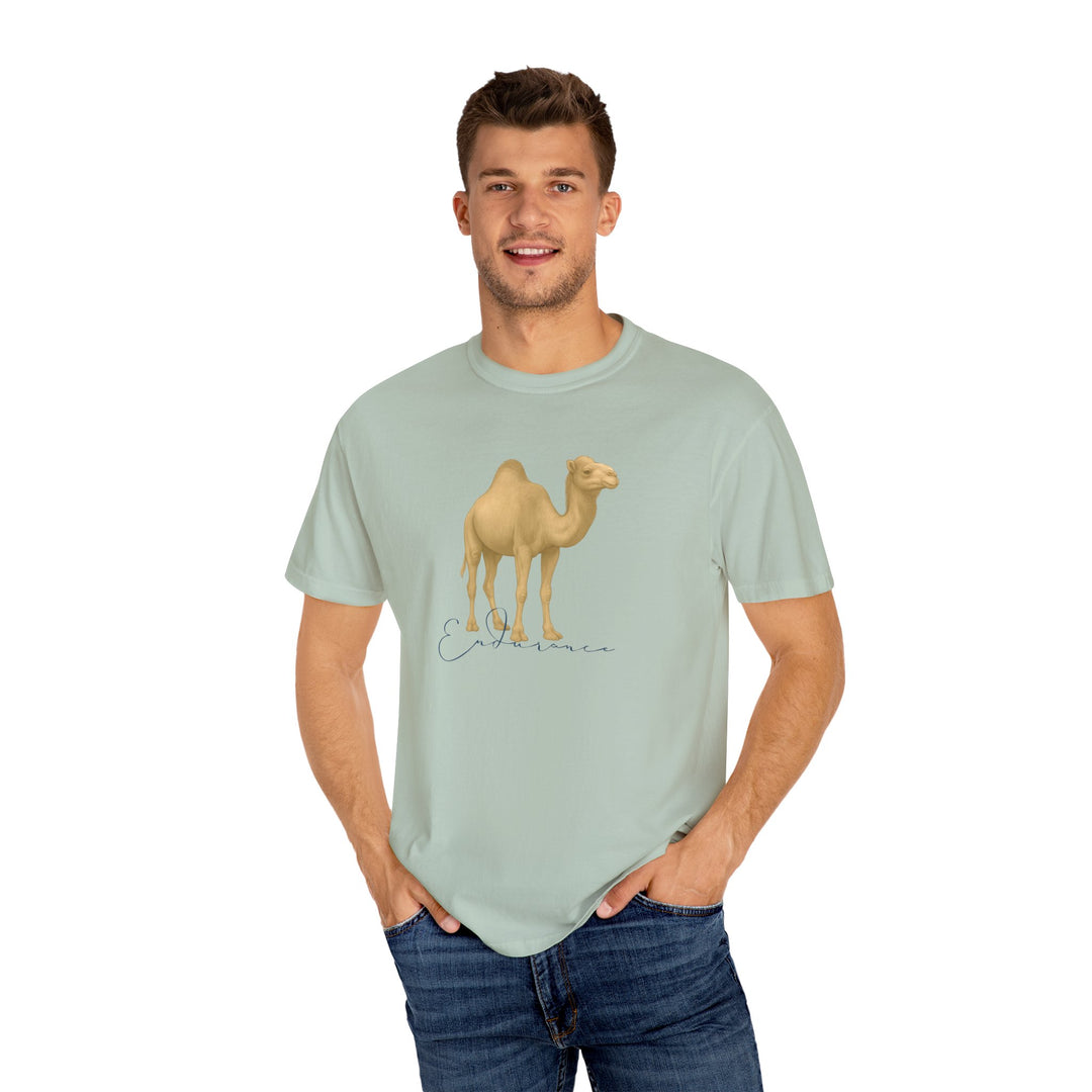 Endurance – Camel Edition | Patient & Peaceful | Sketch Series by Pure Perspective | Eco Friendly Graphic Tee