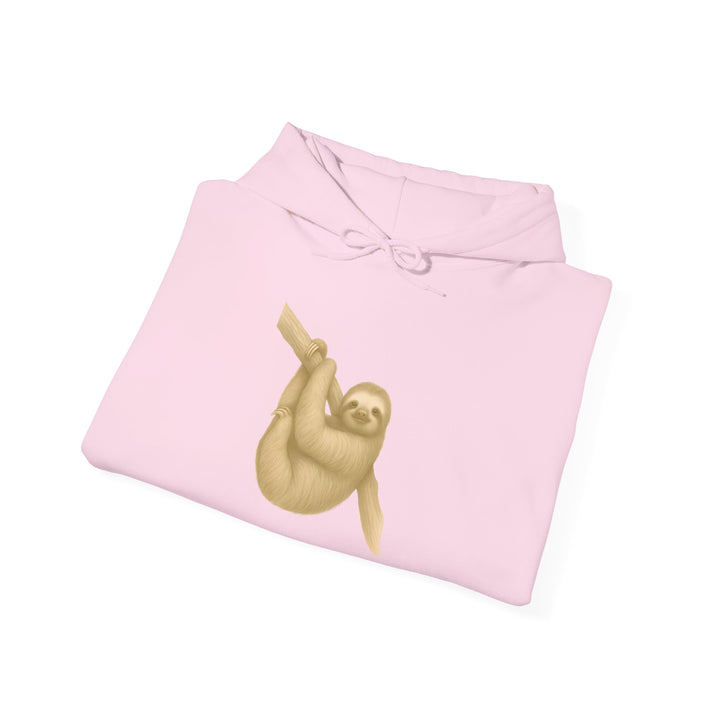 Time is Yours – Sloth Edition | Connected & Compassionate Series | Unisex Heavy Blend™ Hooded Sweatshirt | Eco-Friendly Apparel