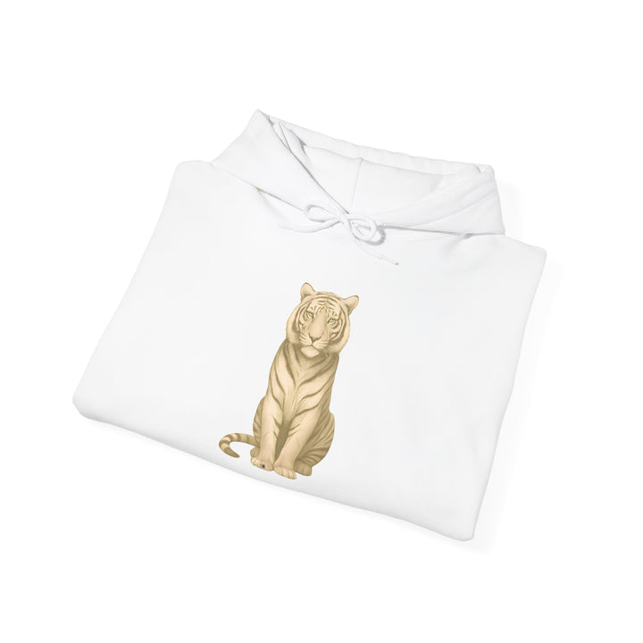 Focus Fuels True Power – Tiger | Empowered & Bold Series | Unisex Heavy Blend™ Hooded Sweatshirt | Eco-Friendly Apparel