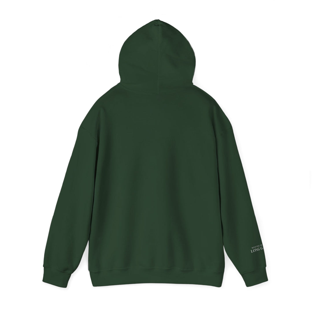 Rooted In the Long Game – Giant Tortoise Edition | Grounded & Gentle Series | Unisex Heavy Blend™ Hooded Sweatshirt | Eco-Friendly Apparel