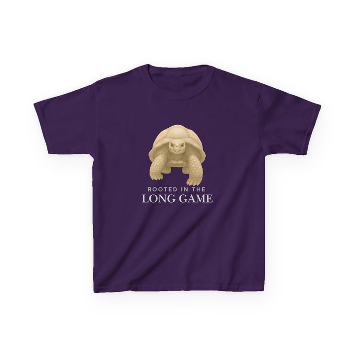 Kids Giant Tortoise Tee | "Build Your Future" | Sketch Design | Eco-Conscious | Grounded & Gentle