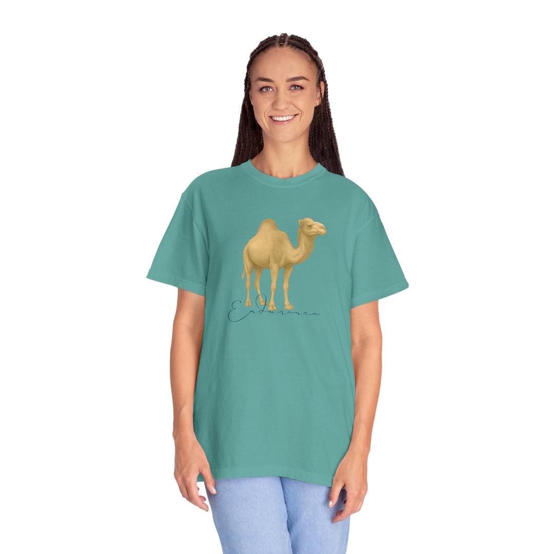Endurance – Camel Edition | Patient & Peaceful | Sketch Series by Pure Perspective | Eco Friendly Graphic Tee