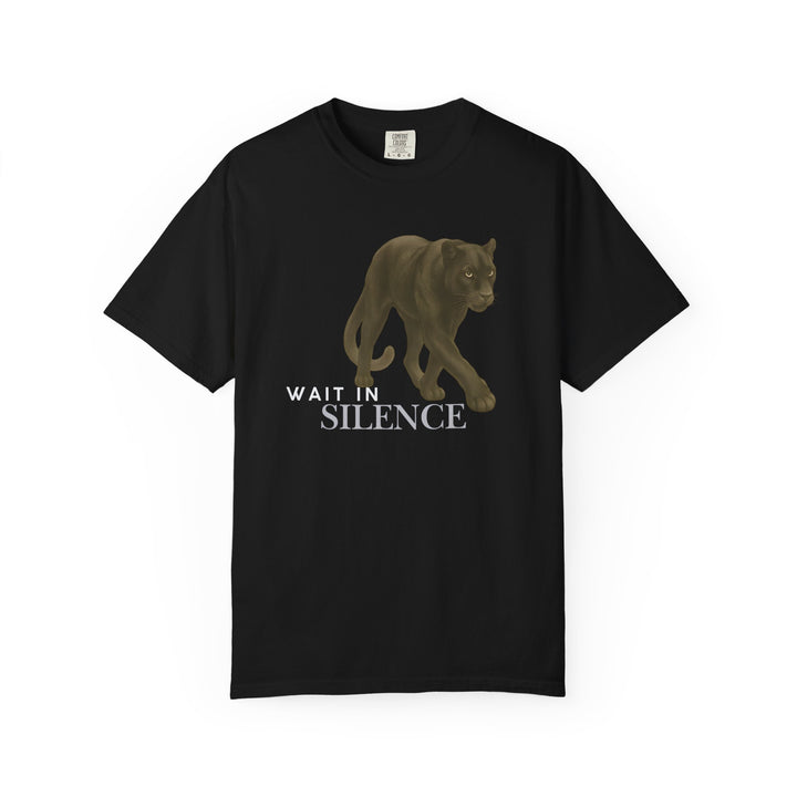 Weight in Silence – Jaguar | Reflective & Wise | Sketch Series by Pure Perspective | Eco Friendly Graphic Tee