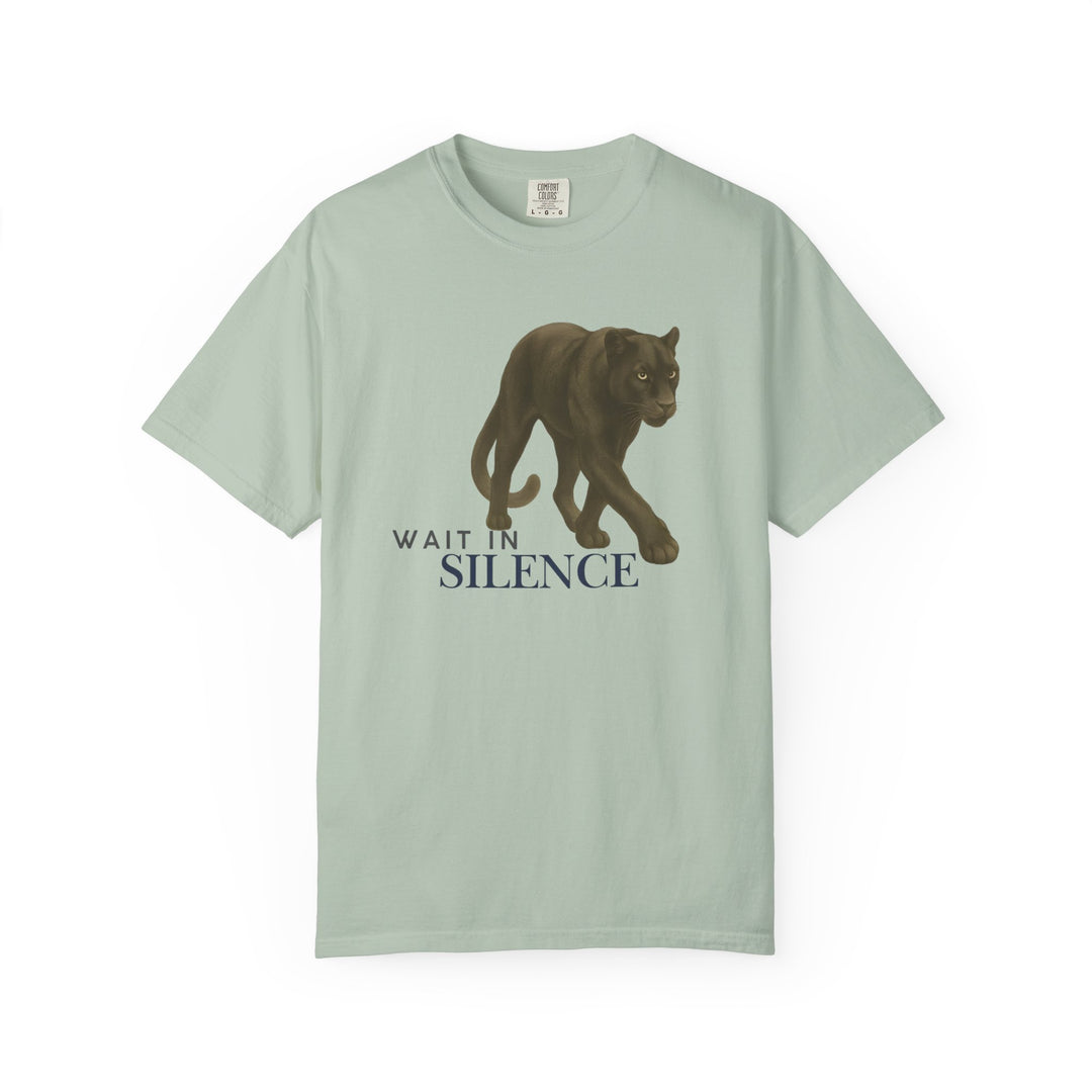 Weight in Silence – Jaguar | Reflective & Wise | Sketch Series by Pure Perspective | Eco Friendly Graphic Tee