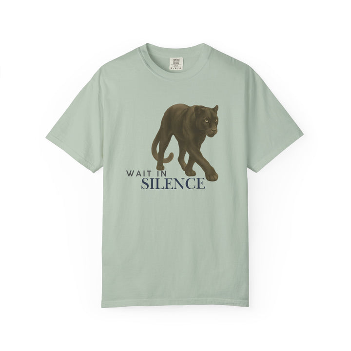 Weight in Silence – Jaguar | Reflective & Wise | Sketch Series by Pure Perspective | Eco Friendly Graphic Tee