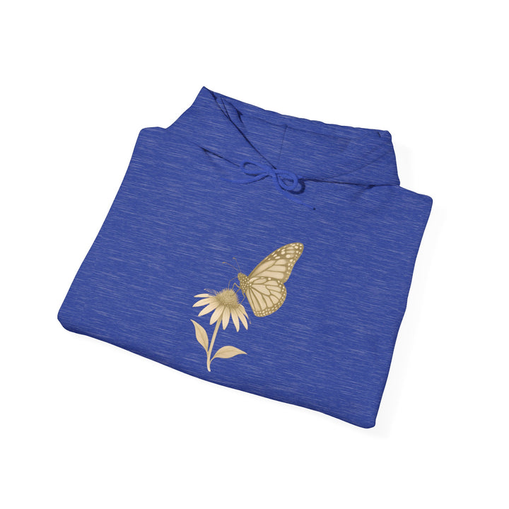 Healing is not Linear – Monarch Butterfly Edition | Hopeful & Healing Series | Unisex Heavy Blend™ Hooded Sweatshirt | Eco-Friendly Apparel