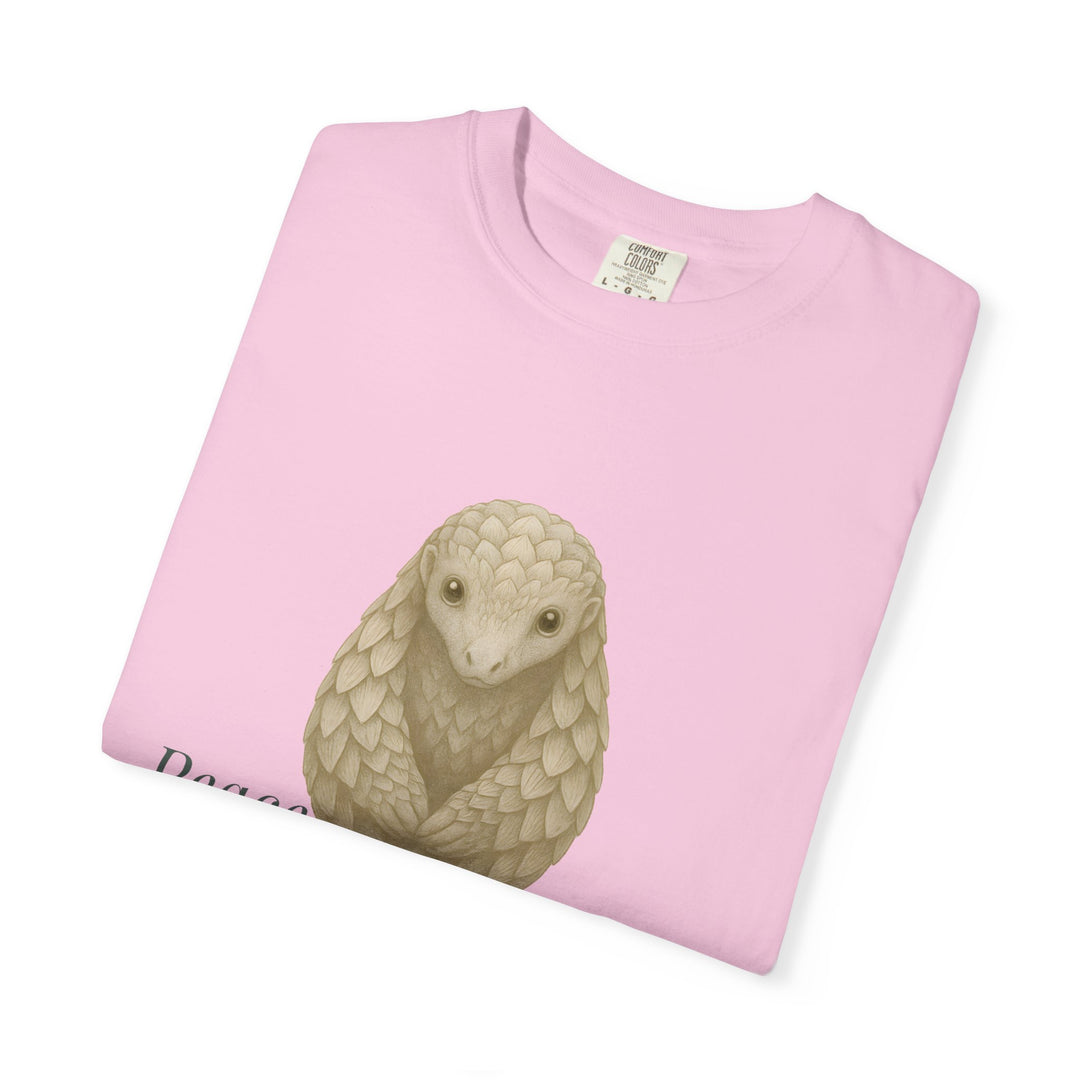Peace Needs No Armor – Pangolin | Calm & Centered | Sketch Series by Pure Perspective | Eco Friendly Graphic Tee