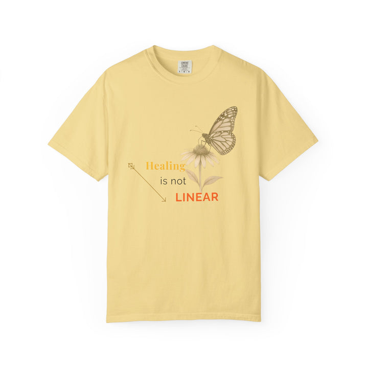 Healing is not Linear – Monarch Butterfly | Hopeful & Healing | Sketch Series by Pure Perspective App | Eco Friendly Graphic Tee