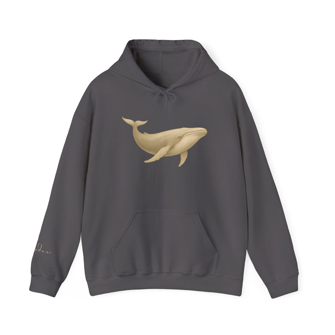 Endure – Blue Whale Edition | Connected & Compassionate Series | Unisex Heavy Blend™ Hooded Sweatshirt | Eco-Friendly Apparel