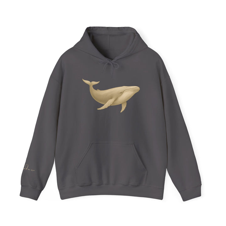 Endure – Blue Whale Edition | Connected & Compassionate Series | Unisex Heavy Blend™ Hooded Sweatshirt | Eco-Friendly Apparel