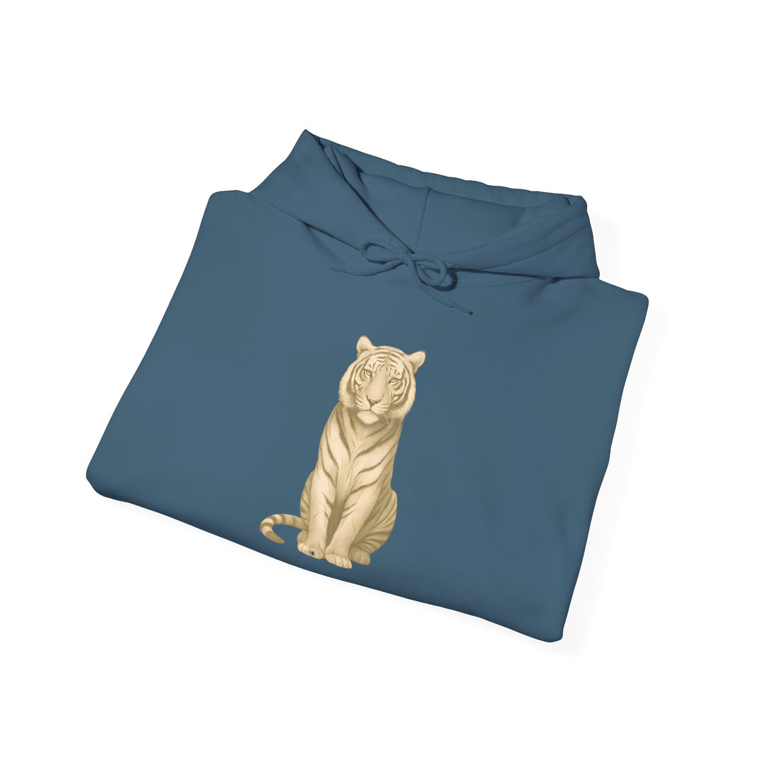 Focus Fuels True Power – Tiger | Empowered & Bold Series | Unisex Heavy Blend™ Hooded Sweatshirt | Eco-Friendly Apparel