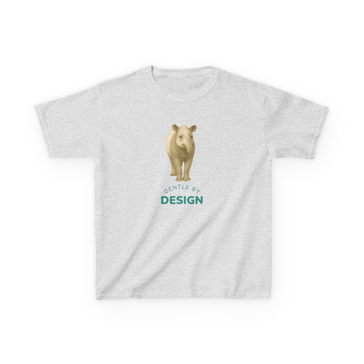 Kids Tapir Tee | "Gentle by Design" | Sketch Design | Eco-Conscious | Grounded & Gentle