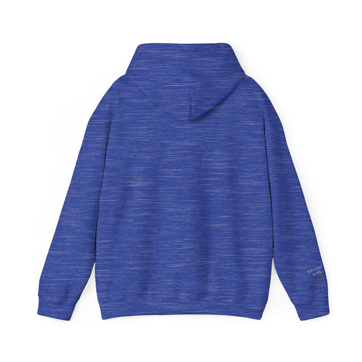 Ascend with Respect – Harpy Eagle | Empowered & Bold Series | Unisex Heavy Blend™ Hooded Sweatshirt | Eco-Friendly Apparel