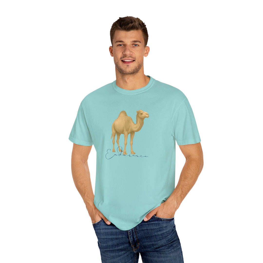 Endurance – Camel Edition | Patient & Peaceful | Sketch Series by Pure Perspective | Eco Friendly Graphic Tee