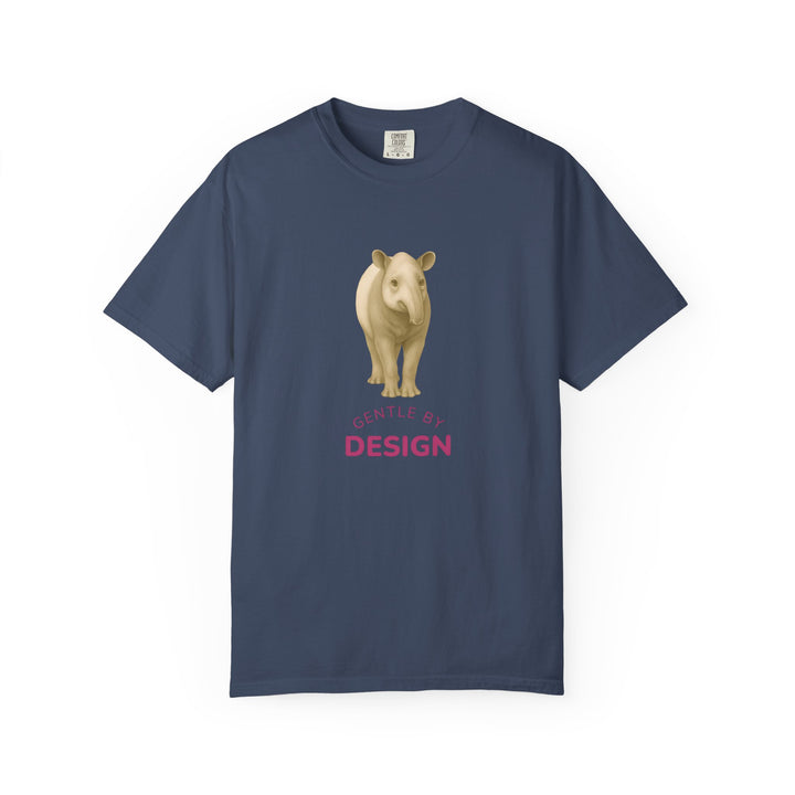 Gentle By Design – Tapir | Grounded & Gentle | Sketch Series by Pure Perspective | Eco Friendly Graphic Tee