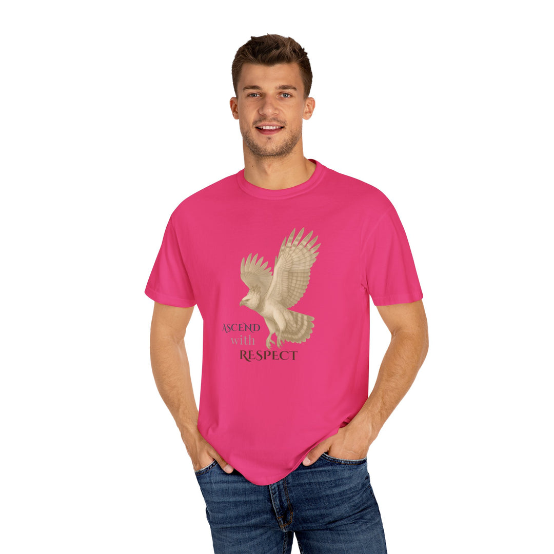 Ascend with Respect – Harpy Eagle | Empowered & Bold | Sketch Series by Pure Perspective | Eco Friendly Graphic Tee