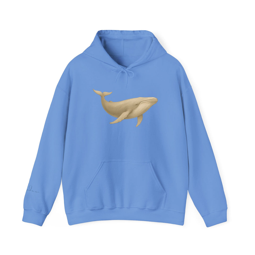 Endure – Blue Whale Edition | Connected & Compassionate Series | Unisex Heavy Blend™ Hooded Sweatshirt | Eco-Friendly Apparel