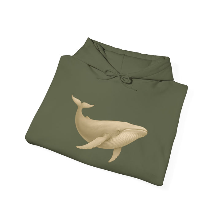 Endure – Blue Whale Edition | Connected & Compassionate Series | Unisex Heavy Blend™ Hooded Sweatshirt | Eco-Friendly Apparel