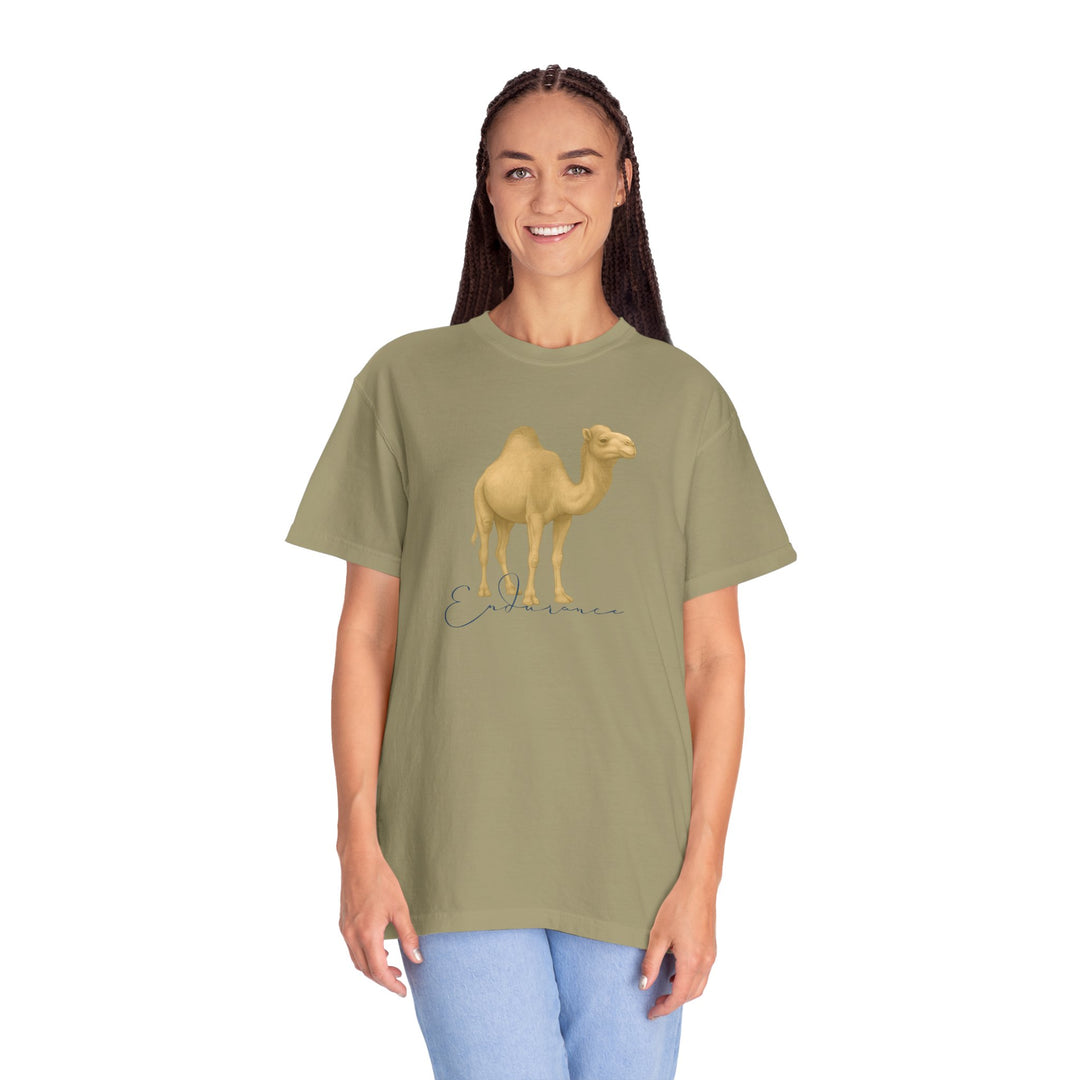 Endurance – Camel Edition | Patient & Peaceful | Sketch Series by Pure Perspective | Eco Friendly Graphic Tee