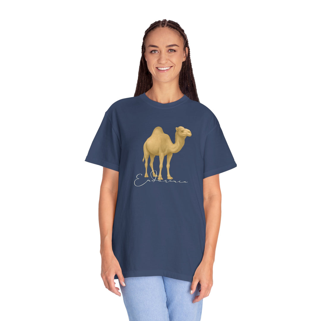 Endurance – Camel Edition | Patient & Peaceful | Sketch Series by Pure Perspective | Eco Friendly Graphic Tee