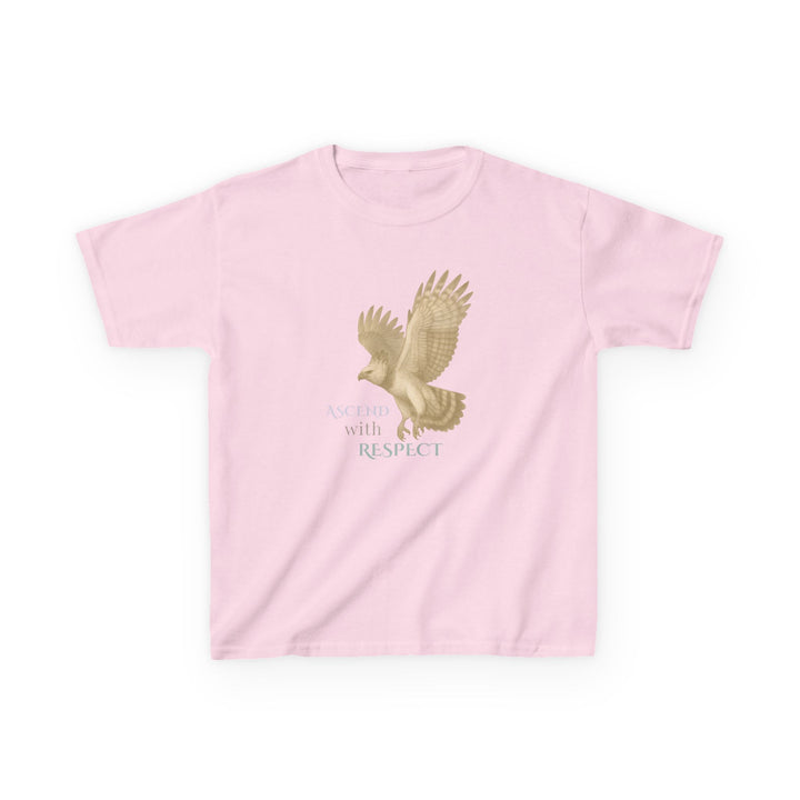 Kids Harpy Eagle Tee | "Rise with Kindness" | Sketch Design | Eco-Conscious | Empowered & Bold