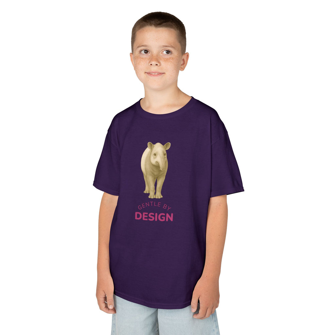 Kids Tapir Tee | "Gentle by Design" | Sketch Design | Eco-Conscious | Grounded & Gentle
