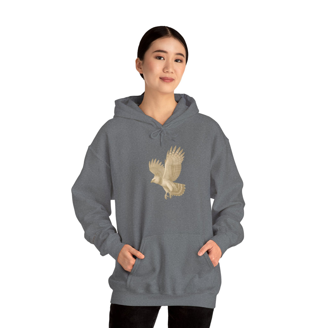 Ascend with Respect – Harpy Eagle | Empowered & Bold Series | Unisex Heavy Blend™ Hooded Sweatshirt | Eco-Friendly Apparel