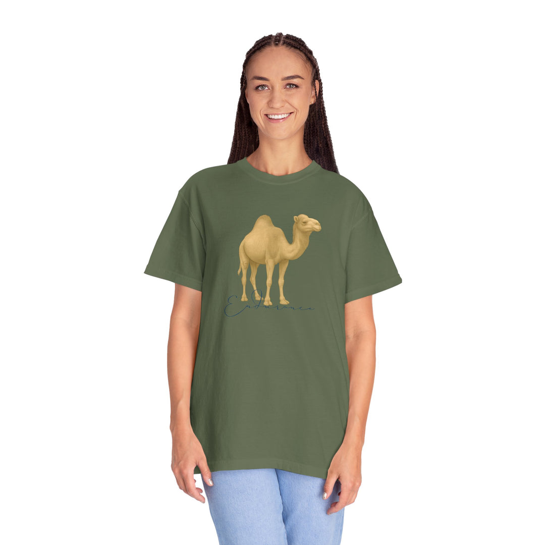Endurance – Camel Edition | Patient & Peaceful | Sketch Series by Pure Perspective | Eco Friendly Graphic Tee