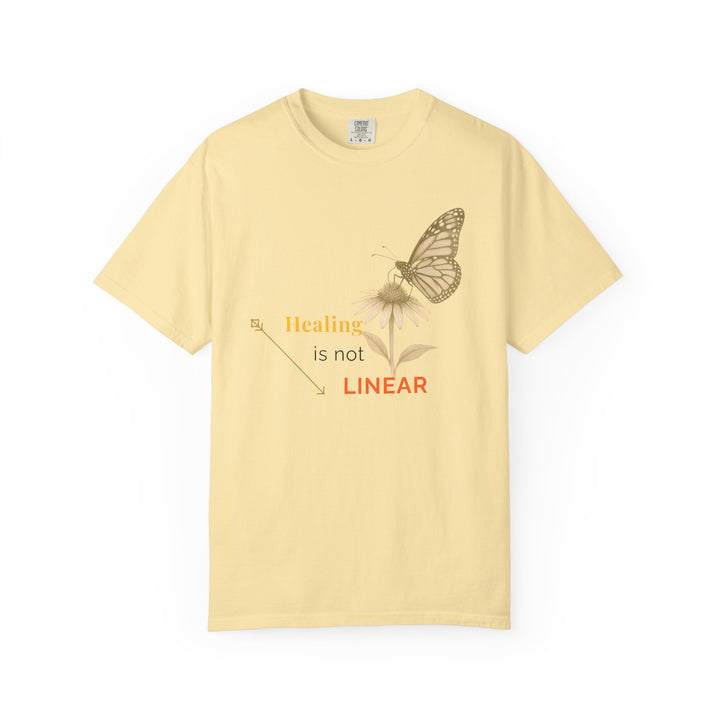 Healing is not Linear – Monarch Butterfly | Hopeful & Healing | Sketch Series by Pure Perspective App | Eco Friendly Graphic Tee