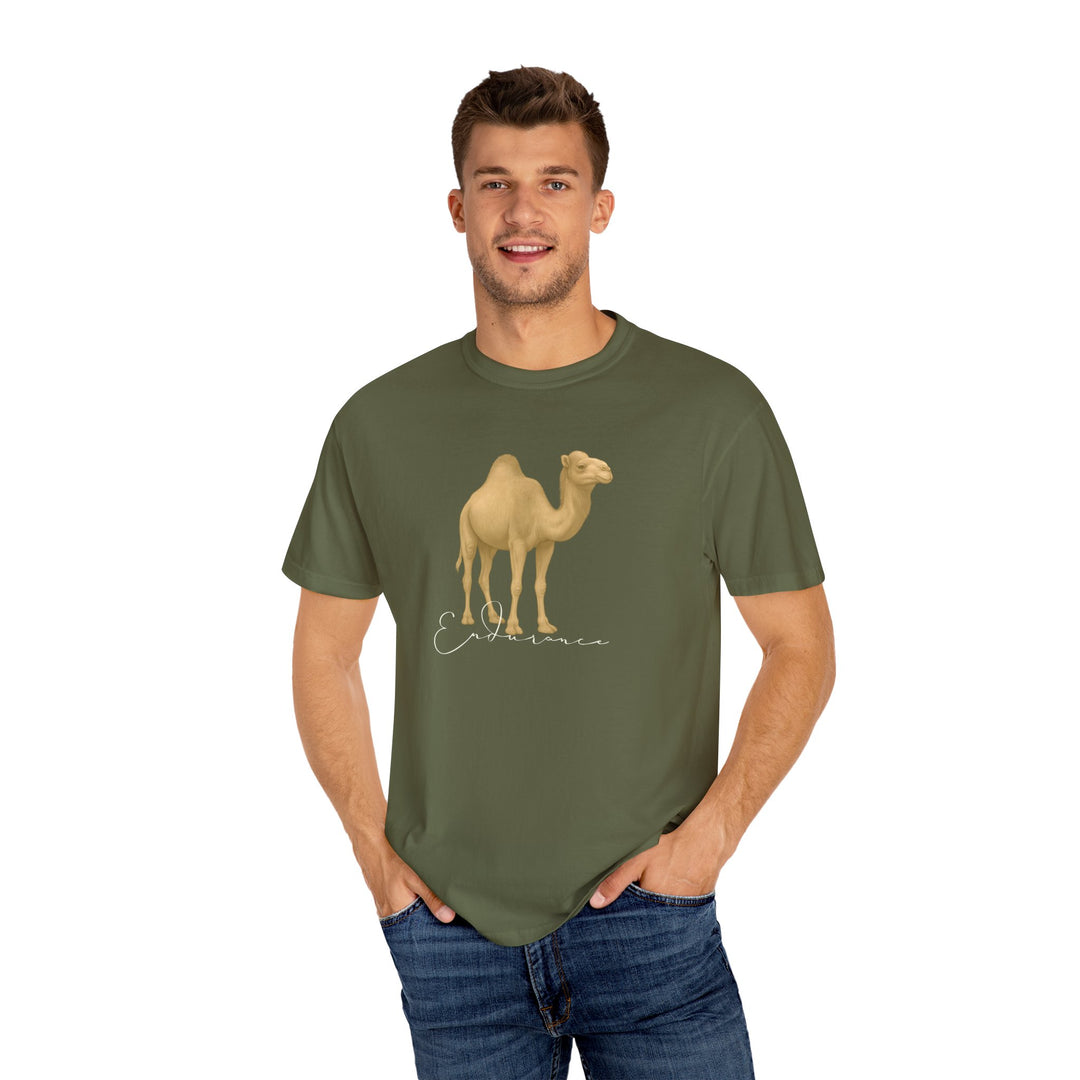 Endurance – Camel Edition | Patient & Peaceful | Sketch Series by Pure Perspective | Eco Friendly Graphic Tee