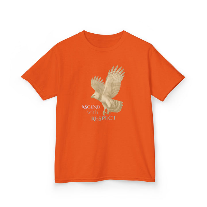 Kids Harpy Eagle Tee | "Rise with Kindness" | Sketch Design | Eco-Conscious | Empowered & Bold