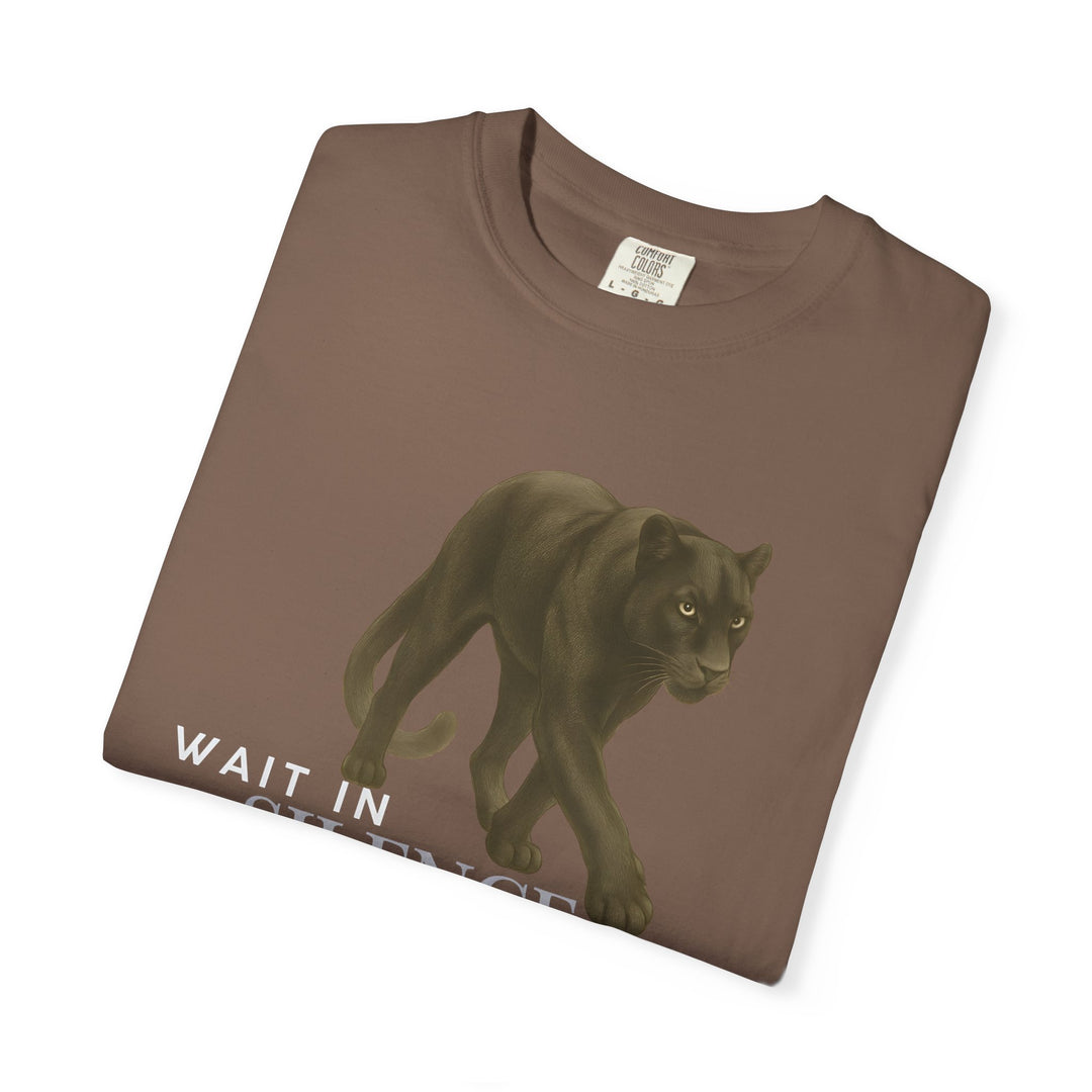 Weight in Silence – Jaguar | Reflective & Wise | Sketch Series by Pure Perspective | Eco Friendly Graphic Tee