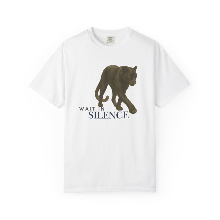 Weight in Silence – Jaguar | Reflective & Wise | Sketch Series by Pure Perspective | Eco Friendly Graphic Tee