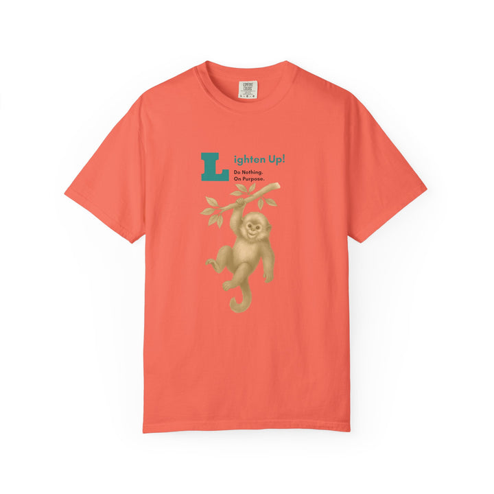 Lighten Up – Golden Snub-Nosed Monkey | Joyful & Playful | Sketch Series by Pure Perspective | Eco Friendly Graphic Tee