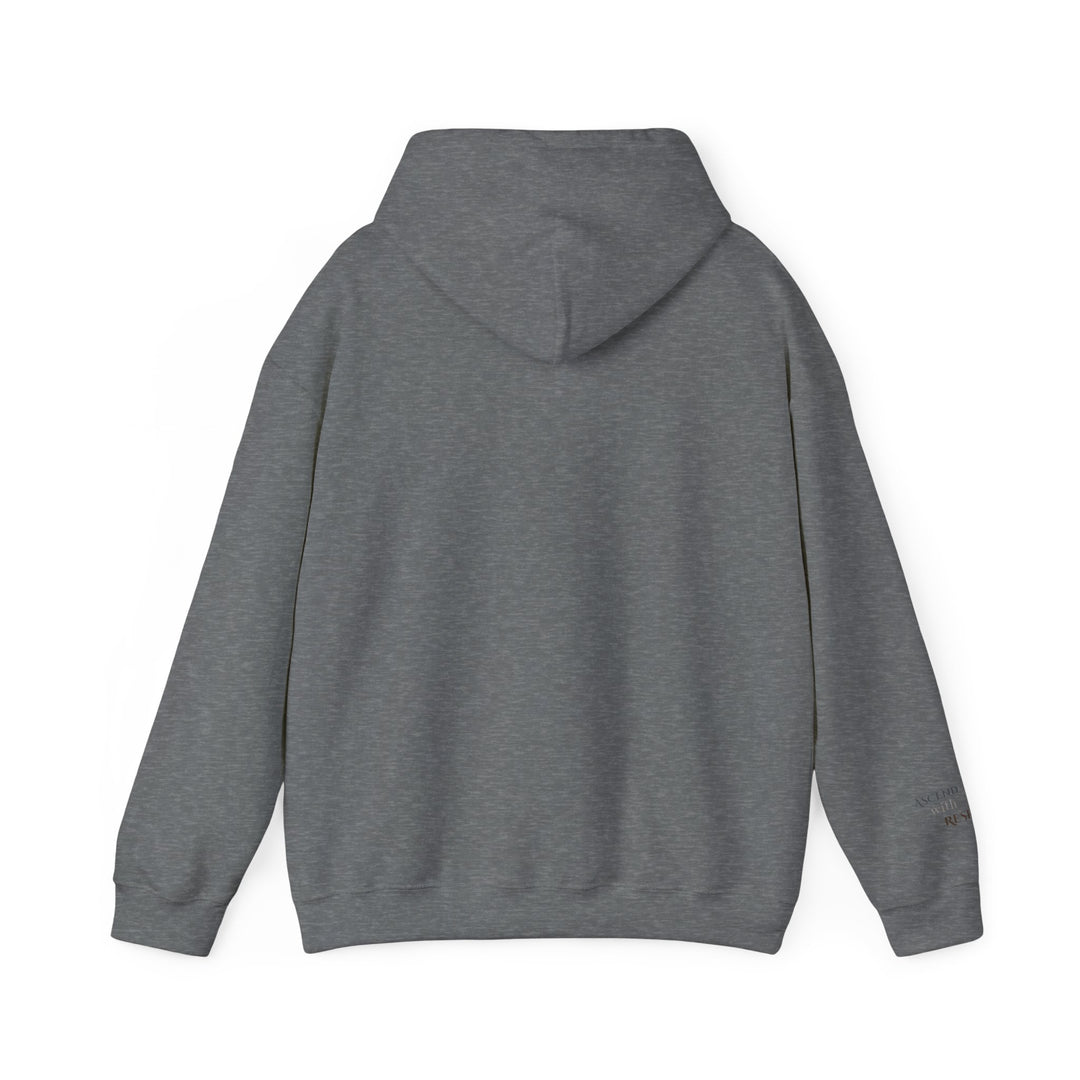 Ascend with Respect – Harpy Eagle | Empowered & Bold Series | Unisex Heavy Blend™ Hooded Sweatshirt | Eco-Friendly Apparel