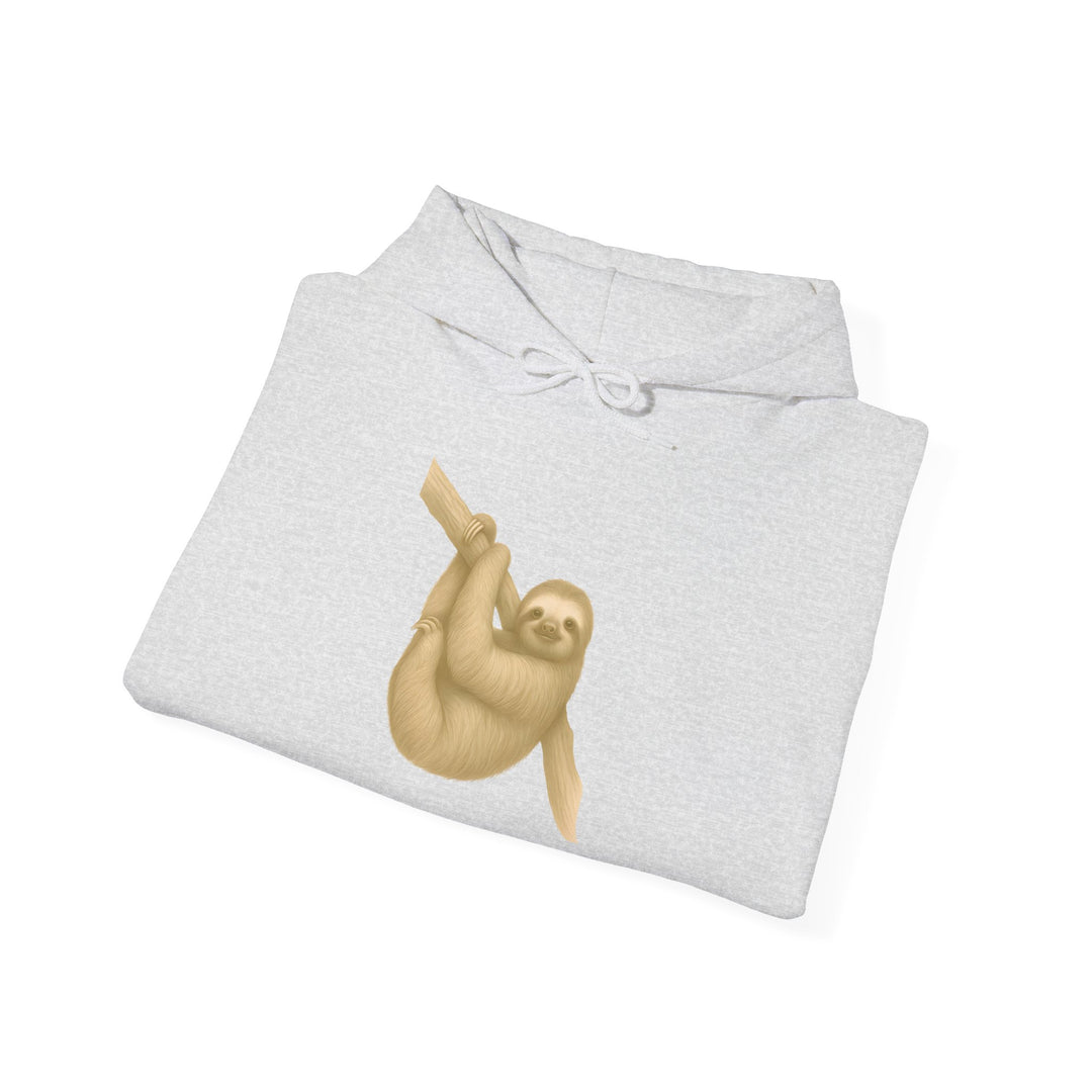 Time is Yours – Sloth Edition | Connected & Compassionate Series | Unisex Heavy Blend™ Hooded Sweatshirt | Eco-Friendly Apparel