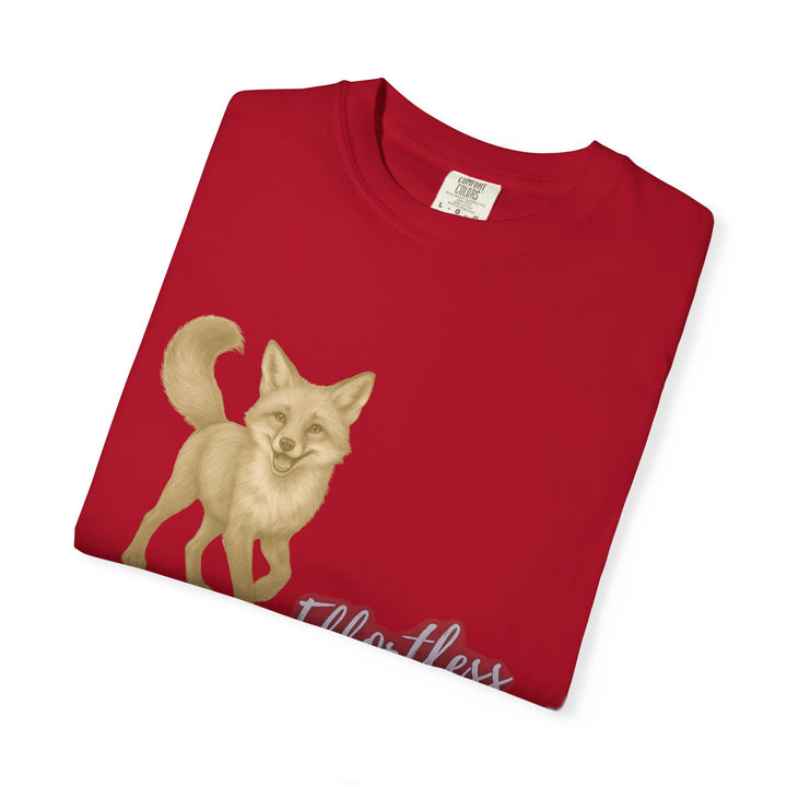 Effortless Advantage – Red Fox | Joyful & Playful | Sketch Series by Pure Perspective App | Eco Friendly Graphic Tee