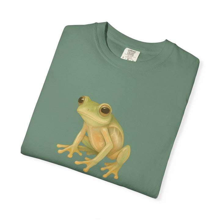 Vulnerability Takes Courage – Glass Frog | Hopeful & Healing | Sketch Series by Pure Perspective App | Eco Friendly Graphic Tee
