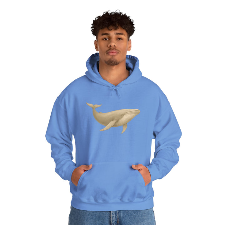 Endure – Blue Whale Edition | Connected & Compassionate Series | Unisex Heavy Blend™ Hooded Sweatshirt | Eco-Friendly Apparel