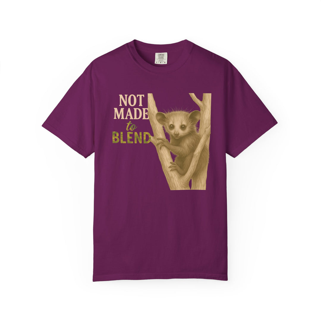 Not Made to Blend – Aye Aye | Reflective & Wise | Sketch Series by Pure Perspective App | Eco Friendly Graphic Tee