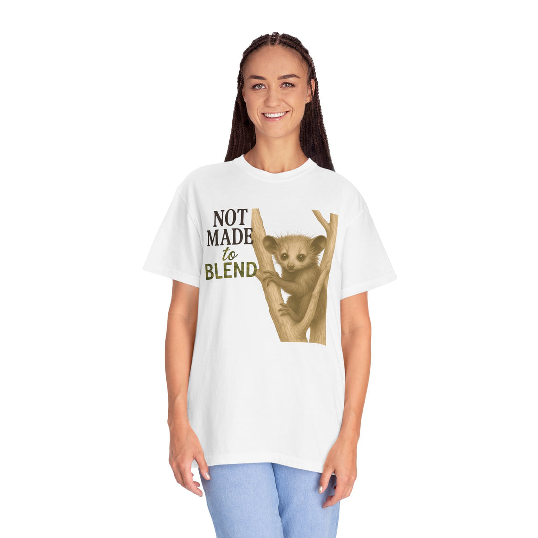 Not Made to Blend – Aye Aye | Reflective & Wise | Sketch Series by Pure Perspective App | Eco Friendly Graphic Tee